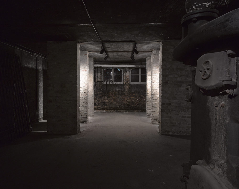 View of the former boiler room. Photo: Harry Weber